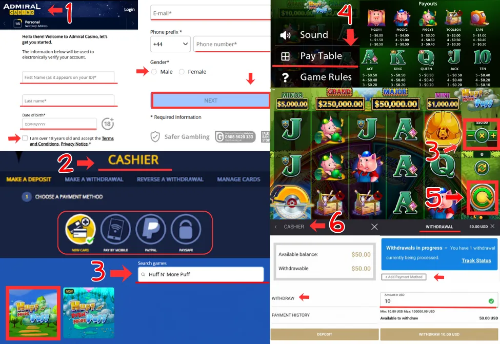 Play for Real Money